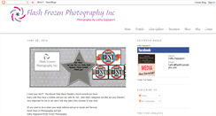 Desktop Screenshot of blog.flashfrozenphotography.com